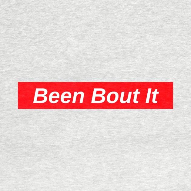 Been Bout It // Red Box Logo by FlexxxApparel